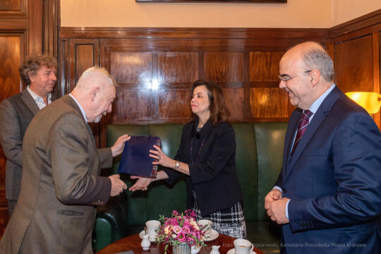 ambasador, Brazylia, Haroldo, de Macedo Ribeiro, konsul, Hajdarowicz, Majchrowski, spotkanie, UMK