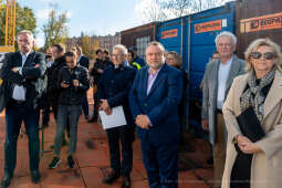 umk_1959.jpg-szkoła, budowa, sala, gimnastyczna, 89, Kraków, Kulig, wmurowanie, akt, erekcyjny