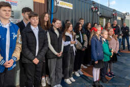 umk_1961.jpg-szkoła, budowa, sala, gimnastyczna, 89, Kraków, Kulig, wmurowanie, akt, erekcyjny