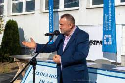 umk_1988.jpg-szkoła, budowa, sala, gimnastyczna, 89, Kraków, Kulig, wmurowanie, akt, erekcyjny