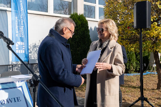 umk_2040.jpg-szkoła, budowa, sala, gimnastyczna, 89, Kraków, Kulig, wmurowanie, akt, erekcyjny