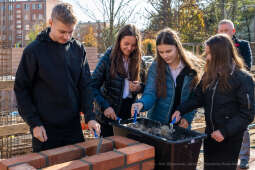 umk_2206.jpg-szkoła, budowa, sala, gimnastyczna, 89, Kraków, Kulig, wmurowanie, akt, erekcyjny