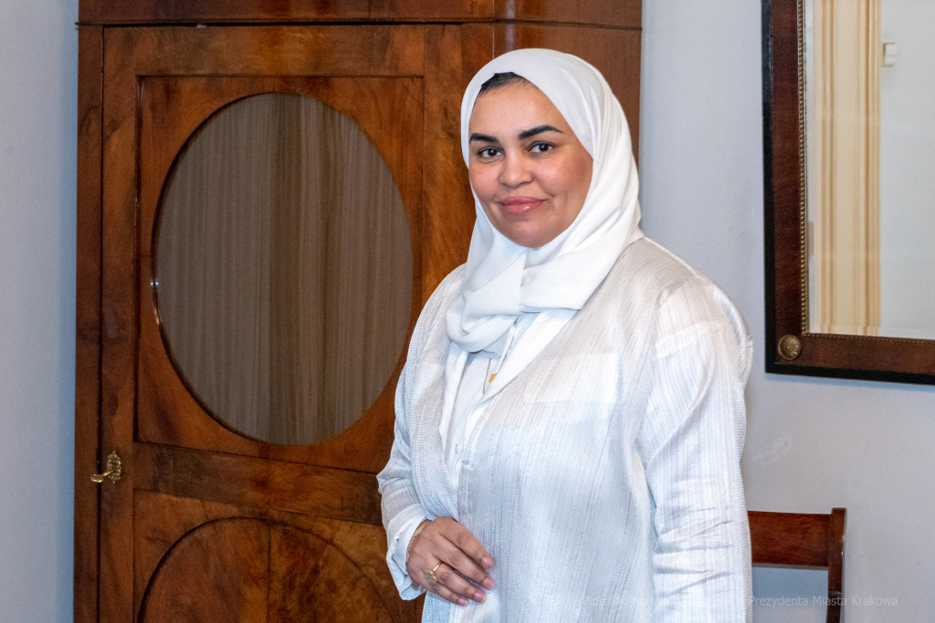 ambasador, Eman, Ahmed, Zjednoczone, Emiraty, Arabskie, wizyta, spotkanie, 2022, październik  Autor: P. Wojnarowski