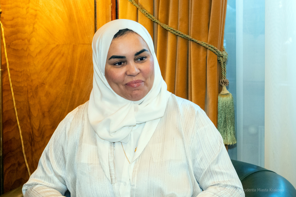 ambasador, Eman, Ahmed, Zjednoczone, Emiraty, Arabskie, wizyta, spotkanie, 2022, październik  Autor: P. Wojnarowski