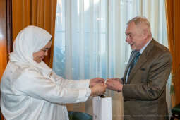 ambasador, Eman, Ahmed, Zjednoczone, Emiraty, Arabskie, wizyta, spotkanie, 2022, październik