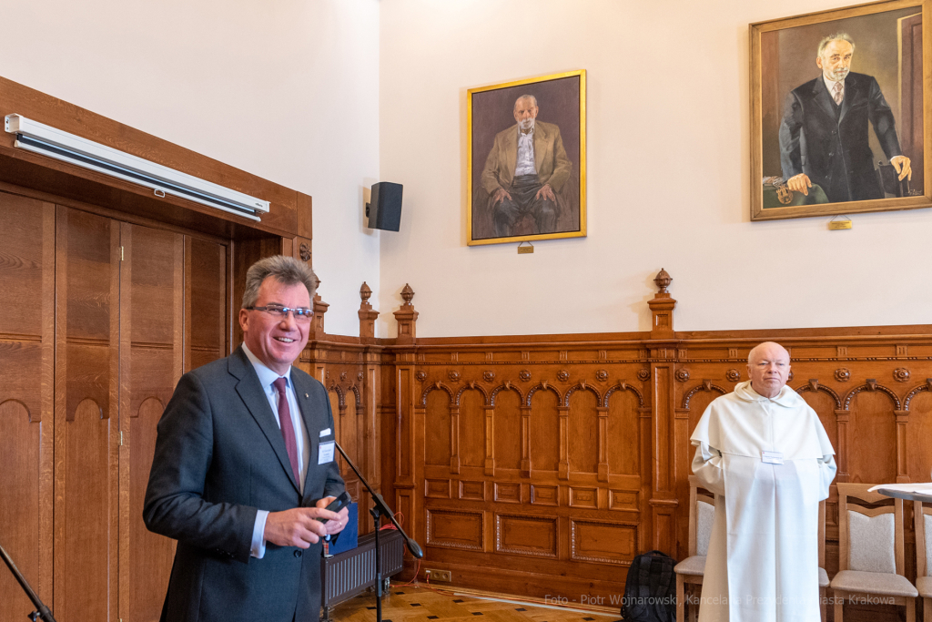 umk_2298.jpg-wizyta, spotkanie, 2022, październik, Zakon, Maltański, maltańczycy  Autor: P. Wojnarowski