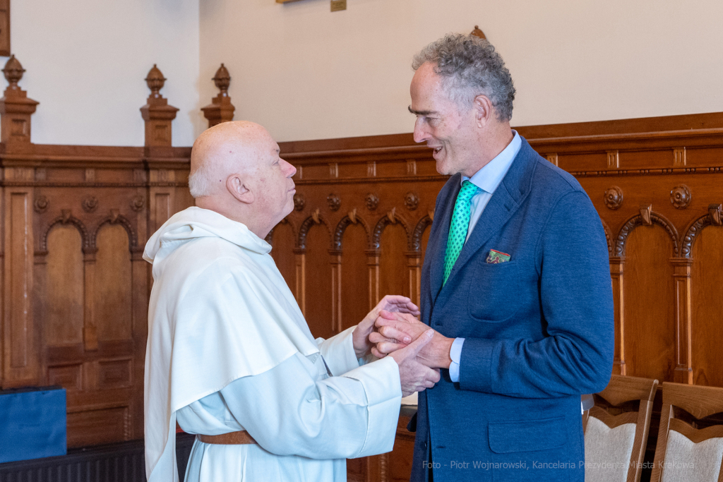 umk_2301.jpg-wizyta, spotkanie, 2022, październik, Zakon, Maltański, maltańczycy  Autor: P. Wojnarowski