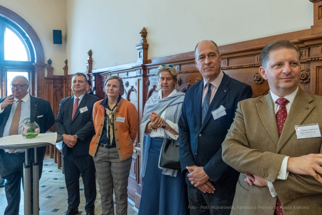 umk_2318.jpg-wizyta, spotkanie, 2022, październik, Zakon, Maltański, maltańczycy  Autor: P. Wojnarowski