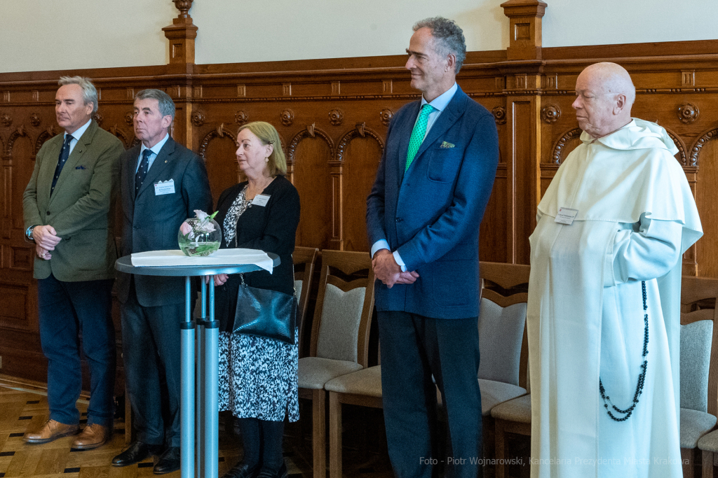 umk_2322.jpg-wizyta, spotkanie, 2022, październik, Zakon, Maltański, maltańczycy  Autor: P. Wojnarowski