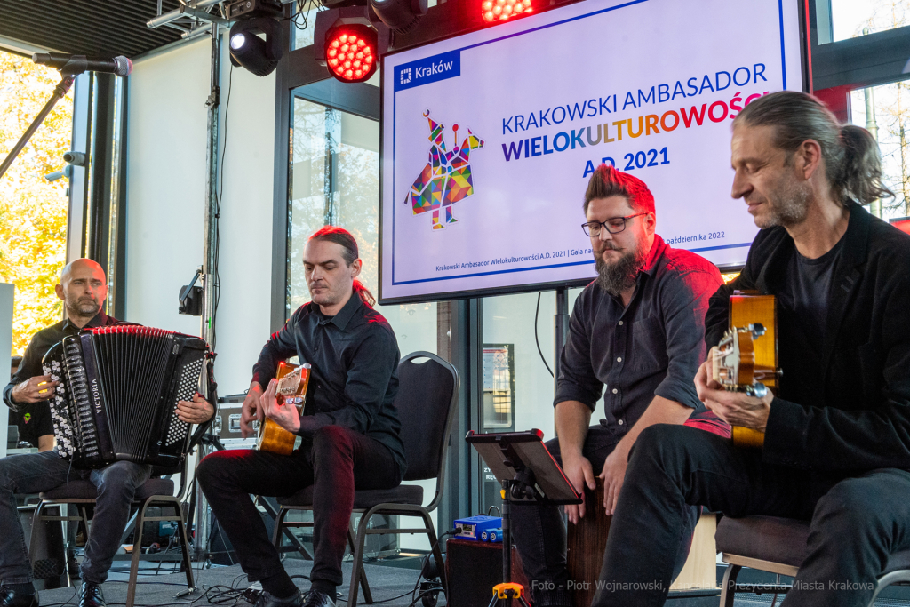 Krakowski, Ambasador, Wielokulturowości, MUFO, gala, 2022, Kulig, Scott, Brian, Dźwigaj, Muzeum Po  Autor: P. Wojnarowski