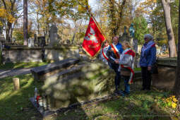 Bielsko-Biała, Dom Polski, Stojałowski, ksiądz, Rakowicki, Piaskowski, Rusiniak, grób, Stanisła