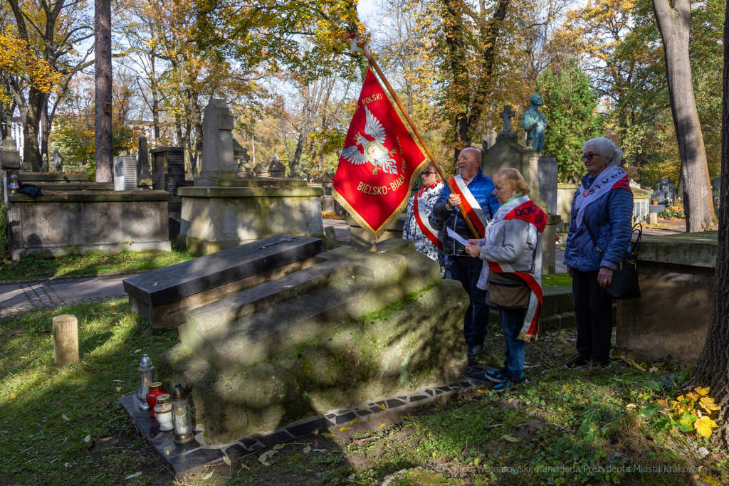 Bielsko-Biała, Dom Polski, Stojałowski, ksiądz, Rakowicki, Piaskowski, Rusiniak, grób, Stanisła  Autor: P. Wojnarowski