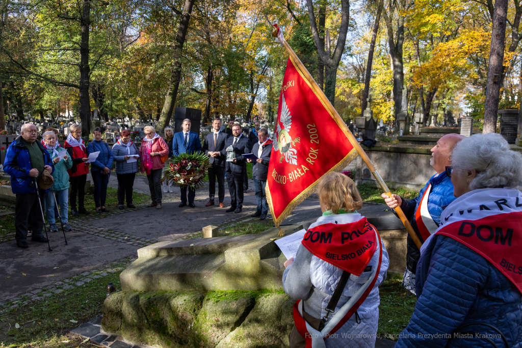 Bielsko-Biała, Dom Polski, Stojałowski, ksiądz, Rakowicki, Piaskowski, Rusiniak, grób, Stanisła  Autor: P. Wojnarowski