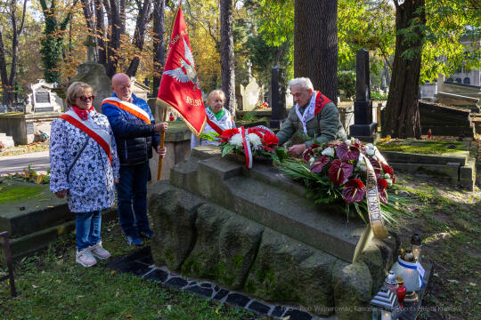 Bielsko-Biała, Dom Polski, Stojałowski, ksiądz, Rakowicki, Piaskowski, Rusiniak, grób, Stanisła