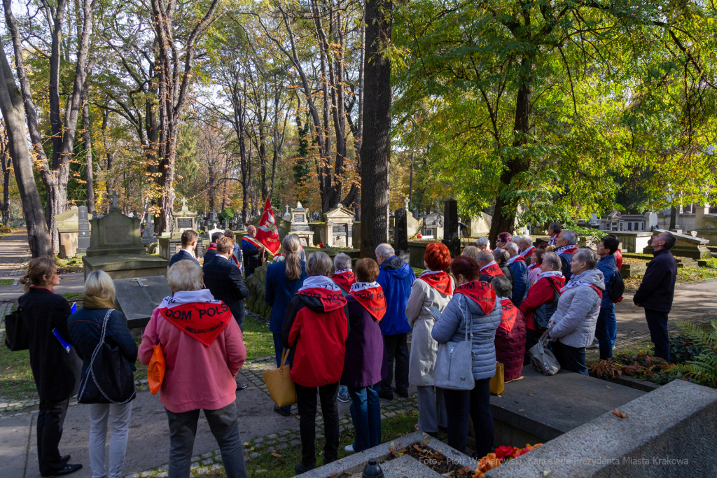 Bielsko-Biała, Dom Polski, Stojałowski, ksiądz, Rakowicki, Piaskowski, Rusiniak, grób, Stanisła  Autor: P. Wojnarowski