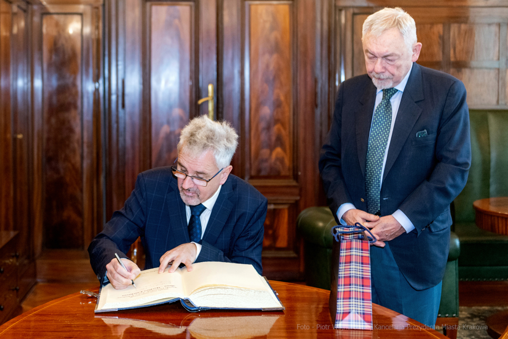 umk_3247.jpg-Martin, Gärtner, konsul, Austria, Majchrowski, spotkanie, nowy  Autor: P. Wojnarowski