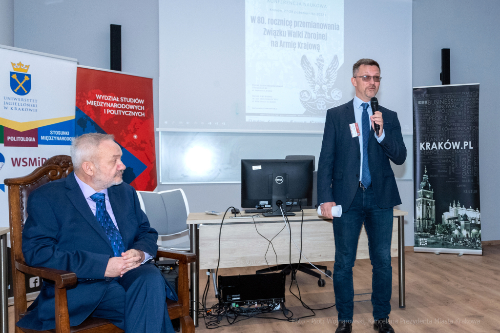 umk_3732.jpg-ZWZ, AK, Majchrowski, Grzegorz, Mazur, profesor, urodziny, rocznica, konferencja, UJ  Autor: P. Wojnarowski