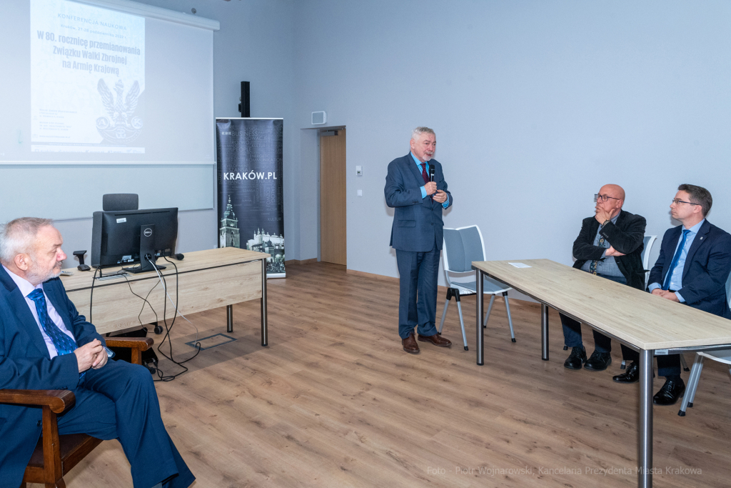 umk_3748.jpg-ZWZ, AK, Majchrowski, Grzegorz, Mazur, profesor, urodziny, rocznica, konferencja, UJ  Autor: P. Wojnarowski