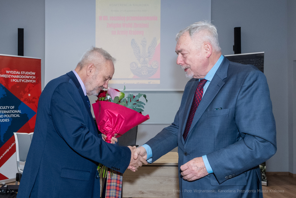 umk_3771.jpg-ZWZ, AK, Majchrowski, Grzegorz, Mazur, profesor, urodziny, rocznica, konferencja, UJ  Autor: P. Wojnarowski