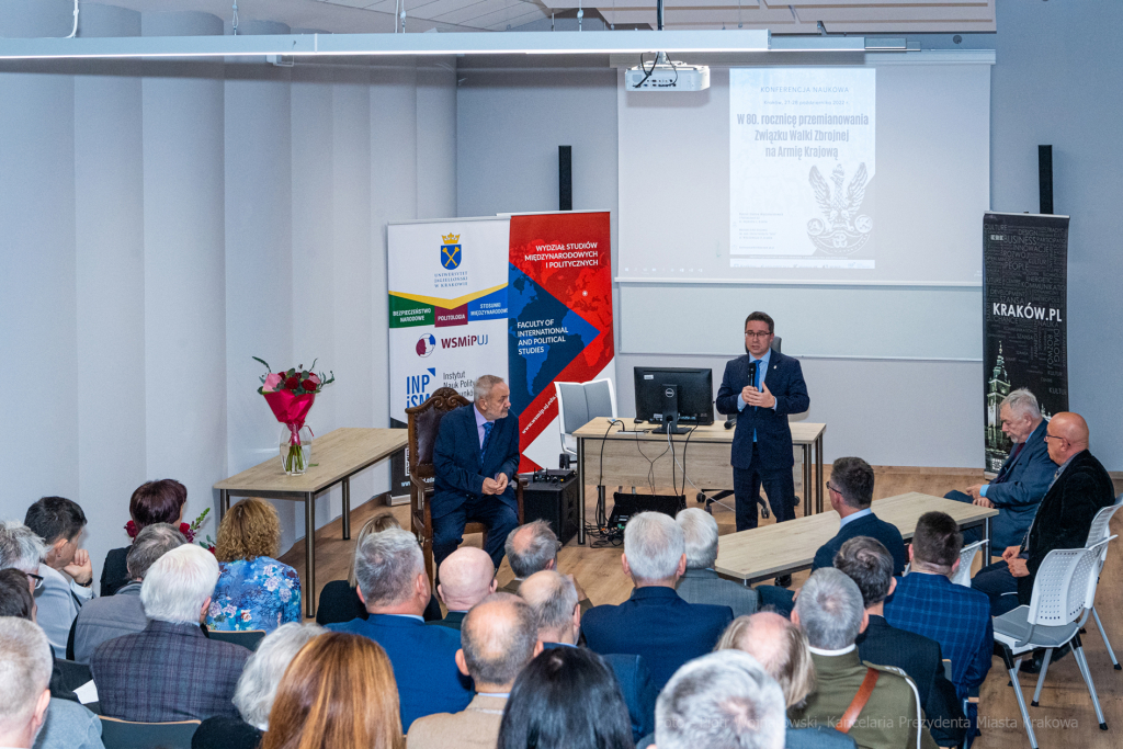 umk_3777.jpg-ZWZ, AK, Majchrowski, Grzegorz, Mazur, profesor, urodziny, rocznica, konferencja, UJ  Autor: P. Wojnarowski