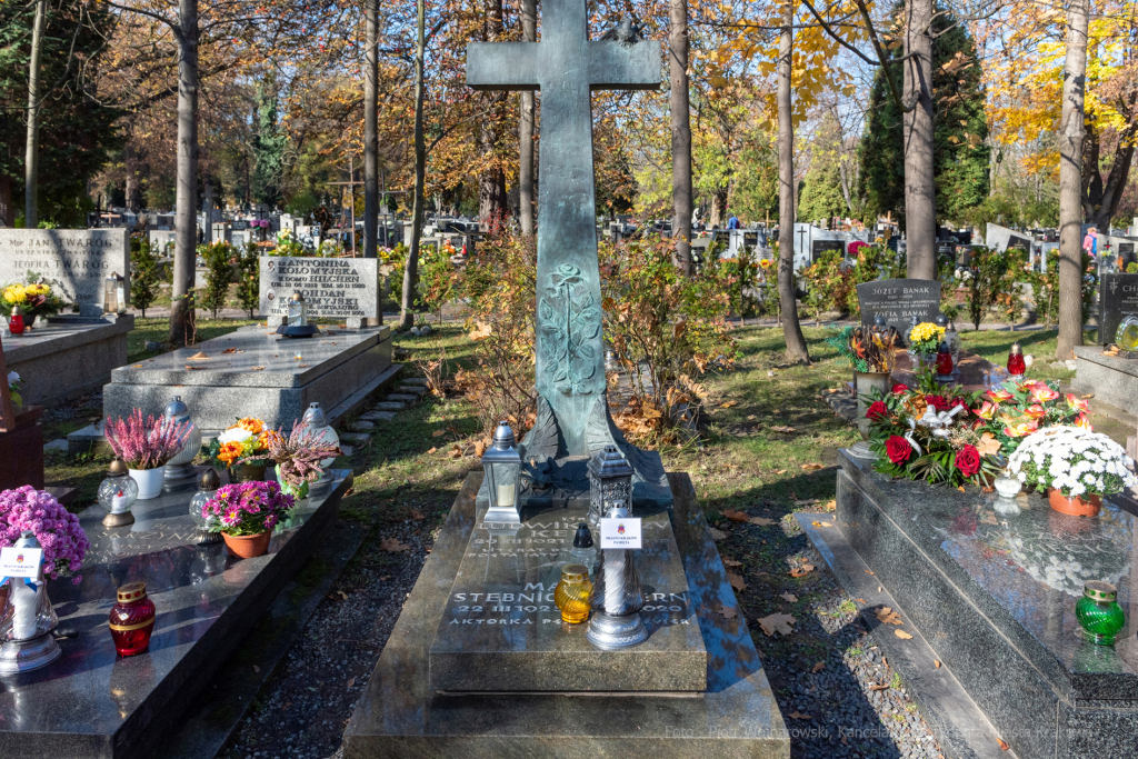 umk_4011.jpg-Rakowicki, cmentarz, zapalenie, znicze, Kraków, pamięta, 2022, zniczy  Autor: P. Wojnarowski