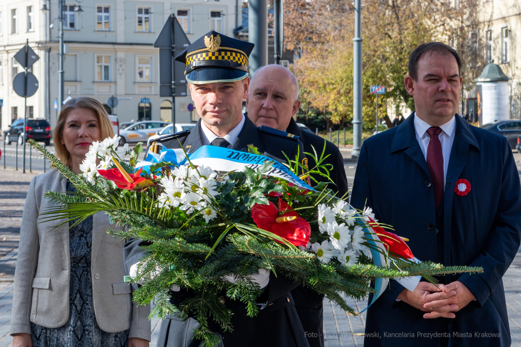 Stawarz, wyzwolenie, Kraków, niepodległość, Kośmider, uroczystości, Podgórze, 2022  Autor: P. Wojnarowski