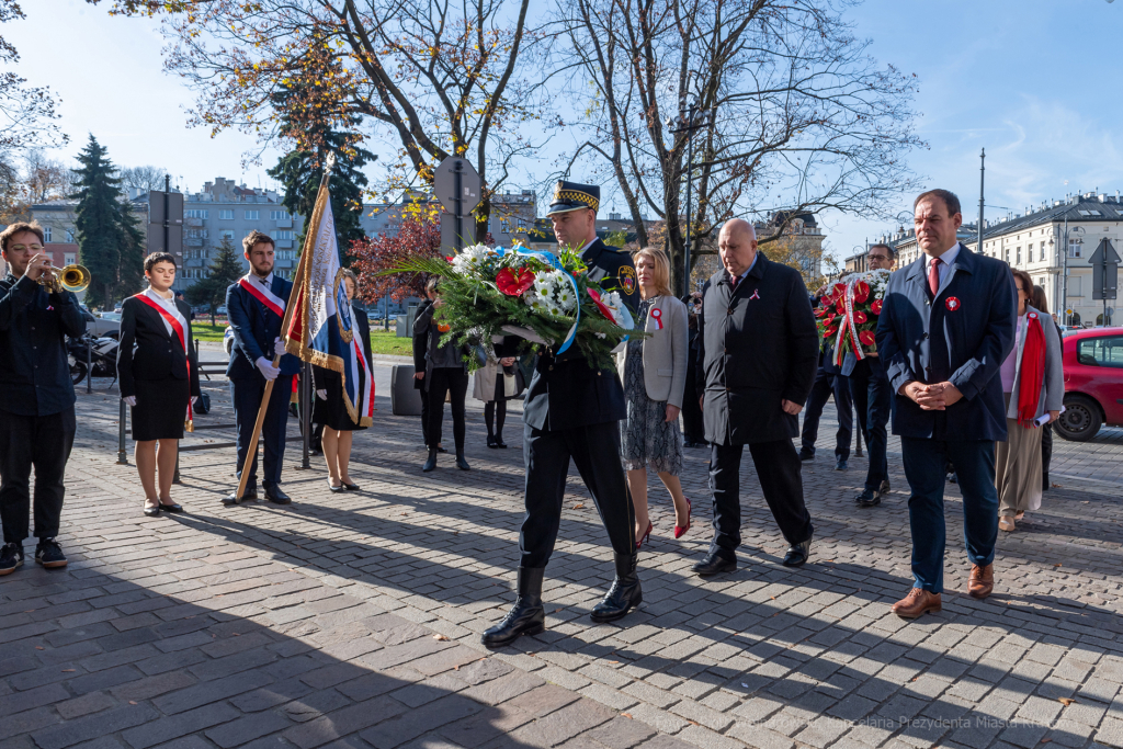 Stawarz, wyzwolenie, Kraków, niepodległość, Kośmider, uroczystości, Podgórze, 2022  Autor: P. Wojnarowski