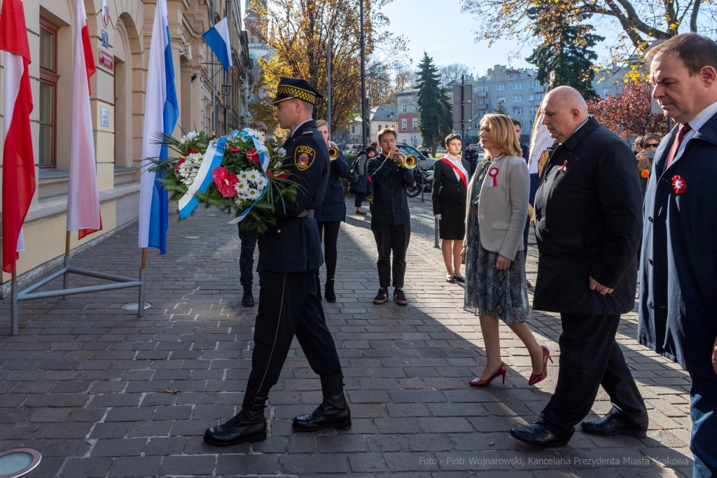 Stawarz, wyzwolenie, Kraków, niepodległość, Kośmider, uroczystości, Podgórze, 2022  Autor: P. Wojnarowski