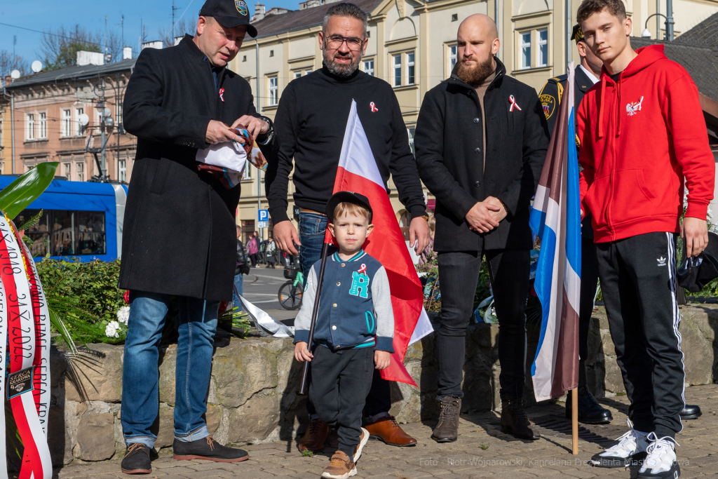 Stawarz, wyzwolenie, Kraków, niepodległość, Kośmider, uroczystości, Podgórze, 2022  Autor: P. Wojnarowski