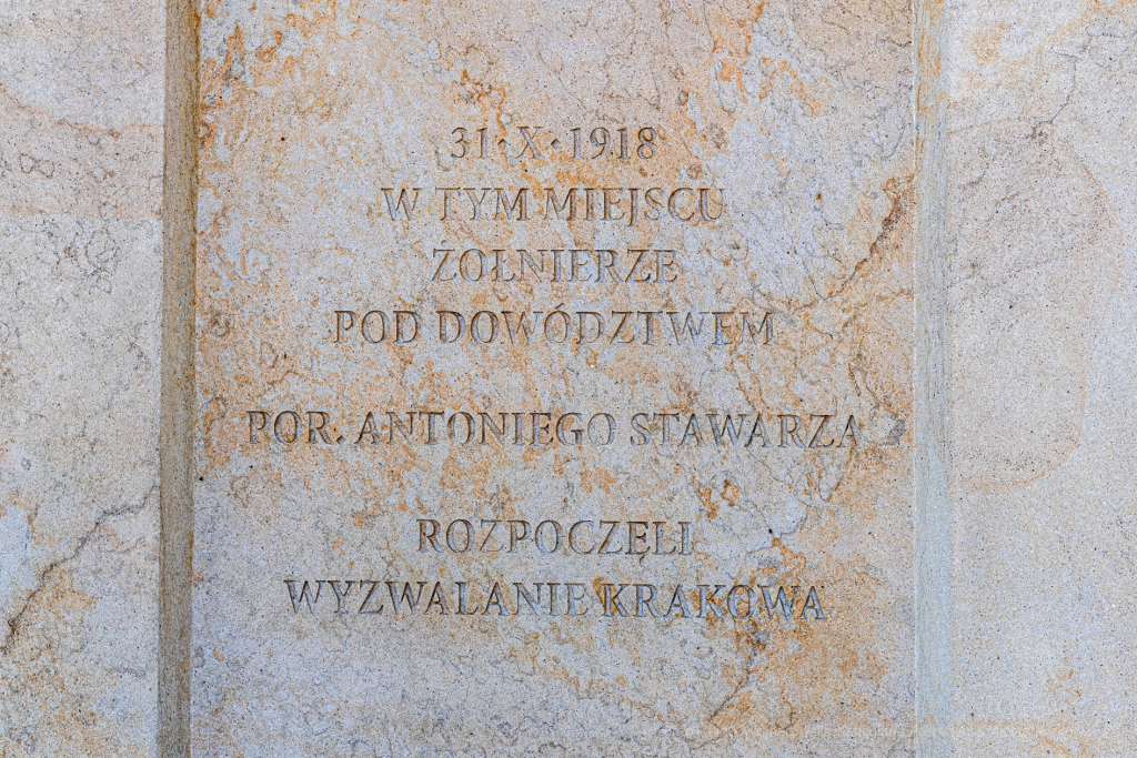 Stawarz, wyzwolenie, Kraków, niepodległość, Kośmider, uroczystości, Podgórze, 2022  Autor: P. Wojnarowski
