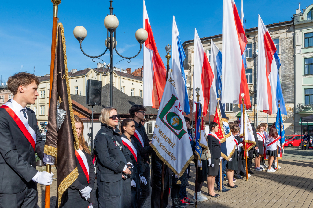 Stawarz, wyzwolenie, Kraków, niepodległość, Kośmider, uroczystości, Podgórze, 2022  Autor: P. Wojnarowski