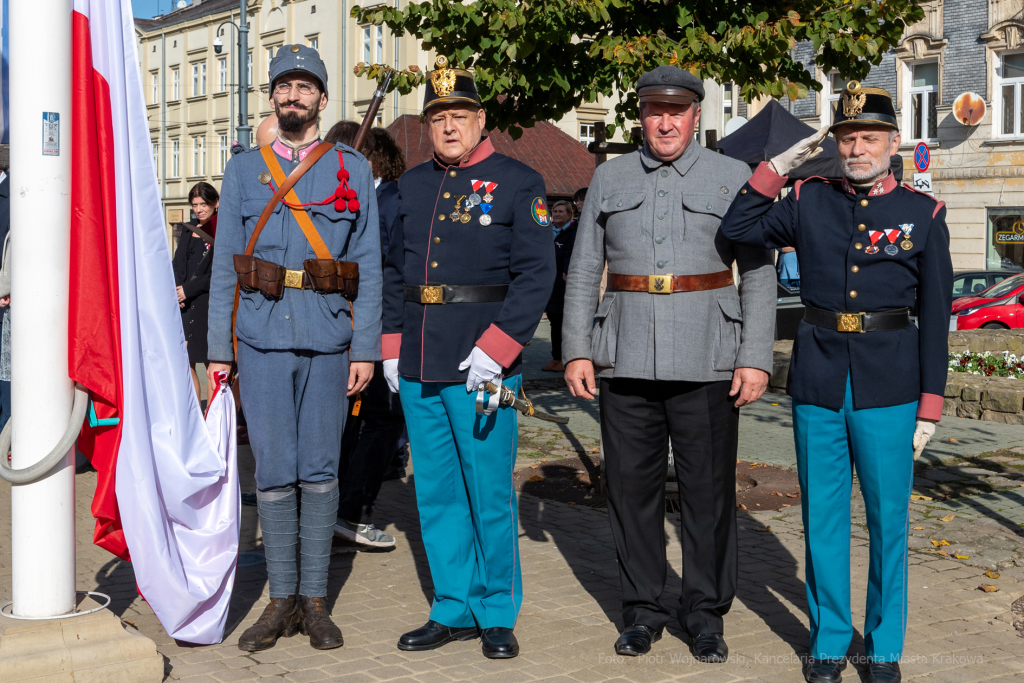 Stawarz, wyzwolenie, Kraków, niepodległość, Kośmider, uroczystości, Podgórze, 2022  Autor: P. Wojnarowski