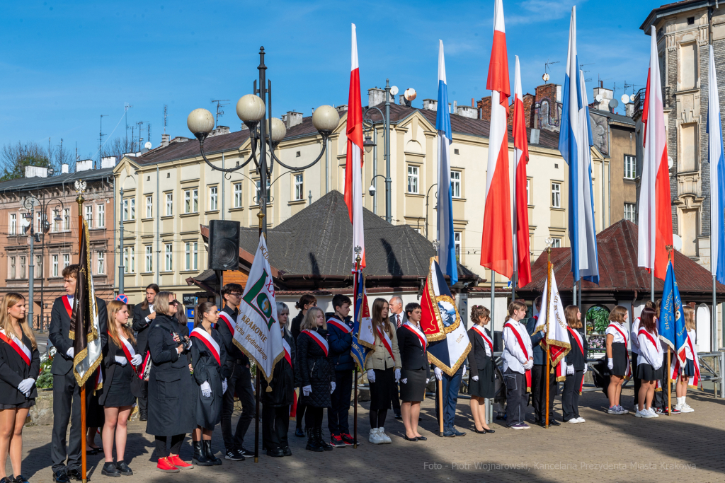 Stawarz, wyzwolenie, Kraków, niepodległość, Kośmider, uroczystości, Podgórze, 2022  Autor: P. Wojnarowski