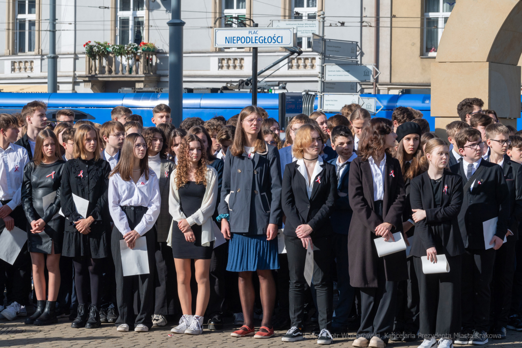 Stawarz, wyzwolenie, Kraków, niepodległość, Kośmider, uroczystości, Podgórze, 2022  Autor: P. Wojnarowski