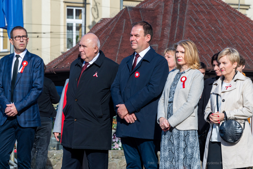 Stawarz, wyzwolenie, Kraków, niepodległość, Kośmider, uroczystości, Podgórze, 2022  Autor: P. Wojnarowski