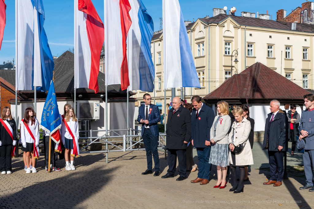 Stawarz, wyzwolenie, Kraków, niepodległość, Kośmider, uroczystości, Podgórze, 2022  Autor: P. Wojnarowski