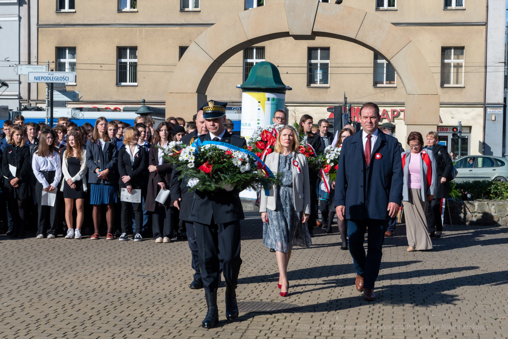 Stawarz, wyzwolenie, Kraków, niepodległość, Kośmider, uroczystości, Podgórze, 2022  Autor: P. Wojnarowski