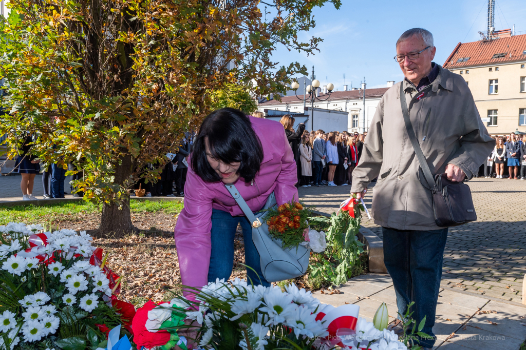 Stawarz, wyzwolenie, Kraków, niepodległość, Kośmider, uroczystości, Podgórze, 2022  Autor: P. Wojnarowski