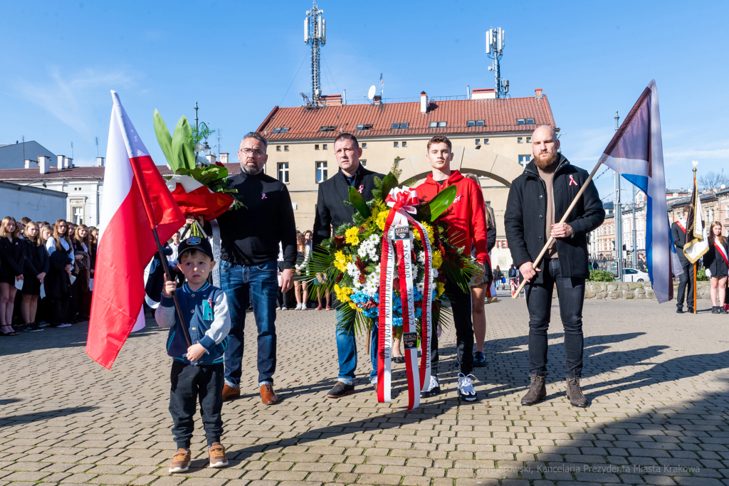 Stawarz, wyzwolenie, Kraków, niepodległość, Kośmider, uroczystości, Podgórze, 2022  Autor: P. Wojnarowski