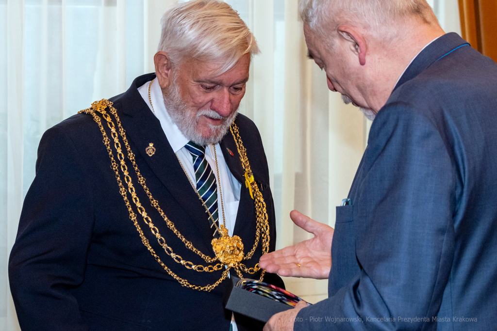 umk_5408.jpg-Gettings, burmistrz, Leeds, Majchrowski, spotkanie, 2022  Autor: P. Wojnarowski