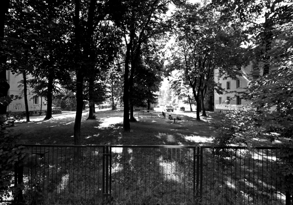 Park kieszonkowy - Ogród Lipowy przy ul. Zachemskiego dawniej