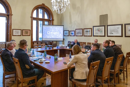 Ekologia, zieleń miejska, czyste powietrze, Ukraina, Kijów, wizyta, przedstawiciele, 2022