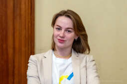 Ekologia, zieleń miejska, czyste powietrze, Ukraina, Kijów, wizyta, przedstawiciele, 2022