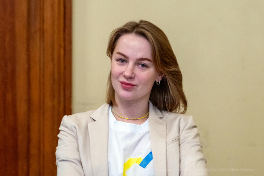 Ekologia, zieleń miejska, czyste powietrze, Ukraina, Kijów, wizyta, przedstawiciele, 2022