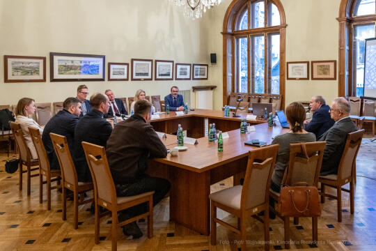 Ekologia, zieleń miejska, czyste powietrze, Ukraina, Kijów, wizyta, przedstawiciele, 2022