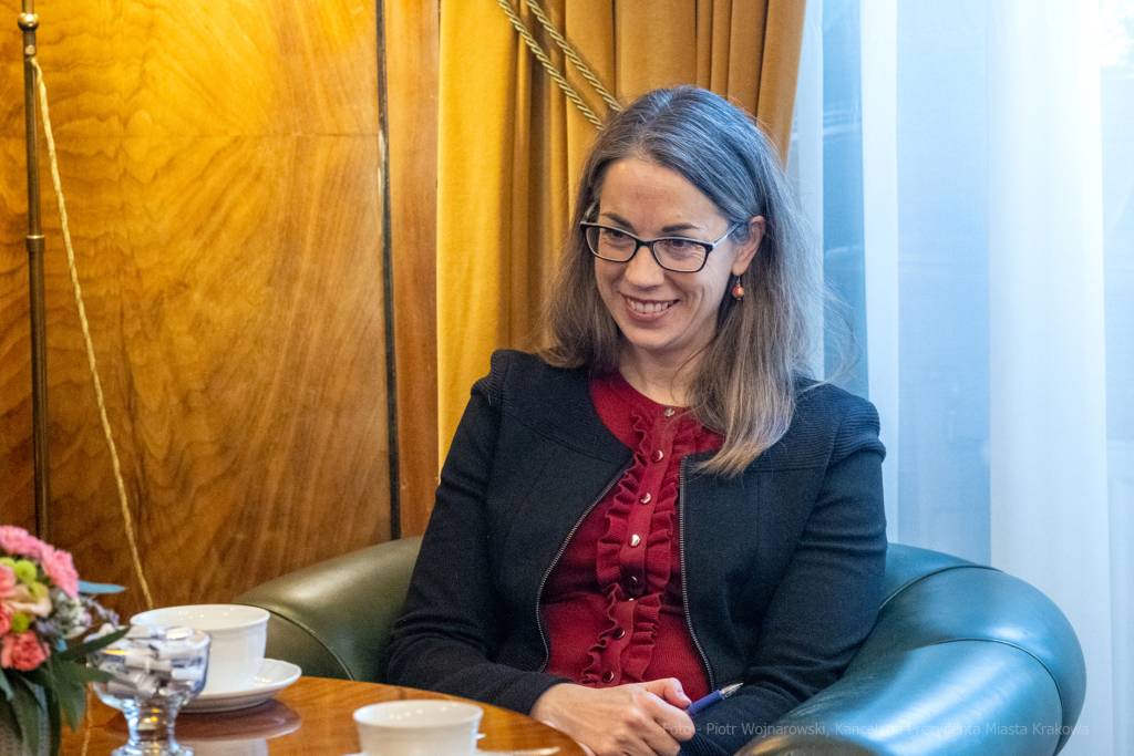 dsc_3130.jpg-ambasador, Nowa Zelandia, spotkanie, Majchrowski, Kraków, Hudson  Autor: P. Wojnarowski