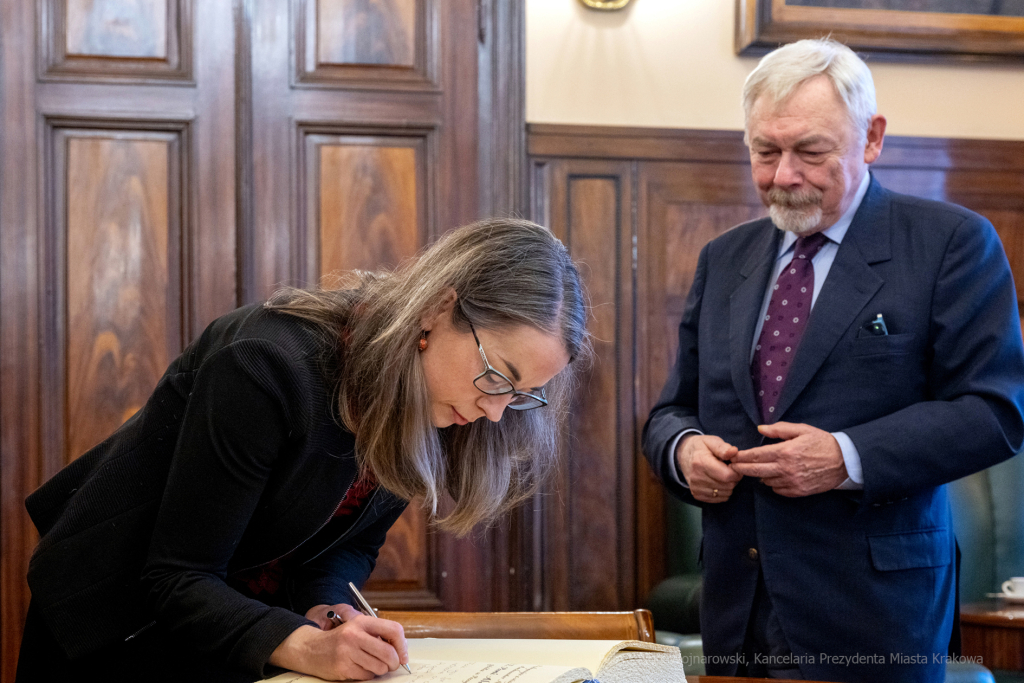 dsc_3252.jpg-ambasador, Nowa Zelandia, spotkanie, Majchrowski, Kraków, Hudson  Autor: P. Wojnarowski