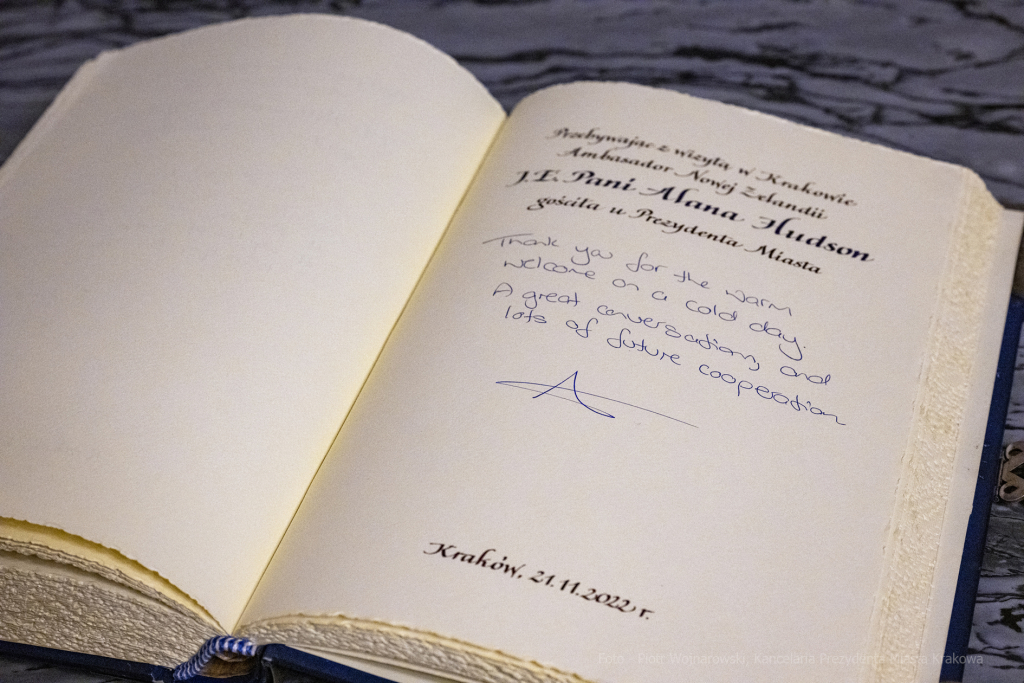 dsc_3283.jpg-ambasador, Nowa Zelandia, spotkanie, Majchrowski, Kraków, Hudson  Autor: P. Wojnarowski