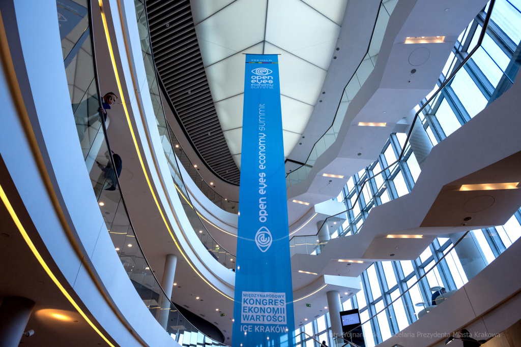 dsc_3305.jpg-Uroczyste otwarcie siódmej edycji Kongresu Open Eyes Economy Summit  Autor: P. Wojnarowski