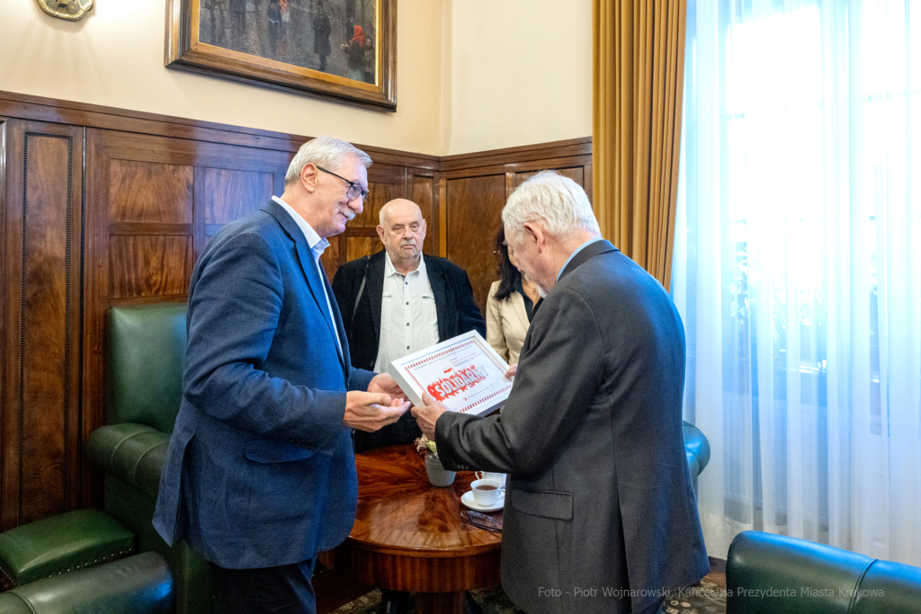 dsc_7035.jpg-Spotkanie, Stowarzyszeni, Sieć, Solidarności, Nowak, Majchrowski  Autor: P. Wojnarowski